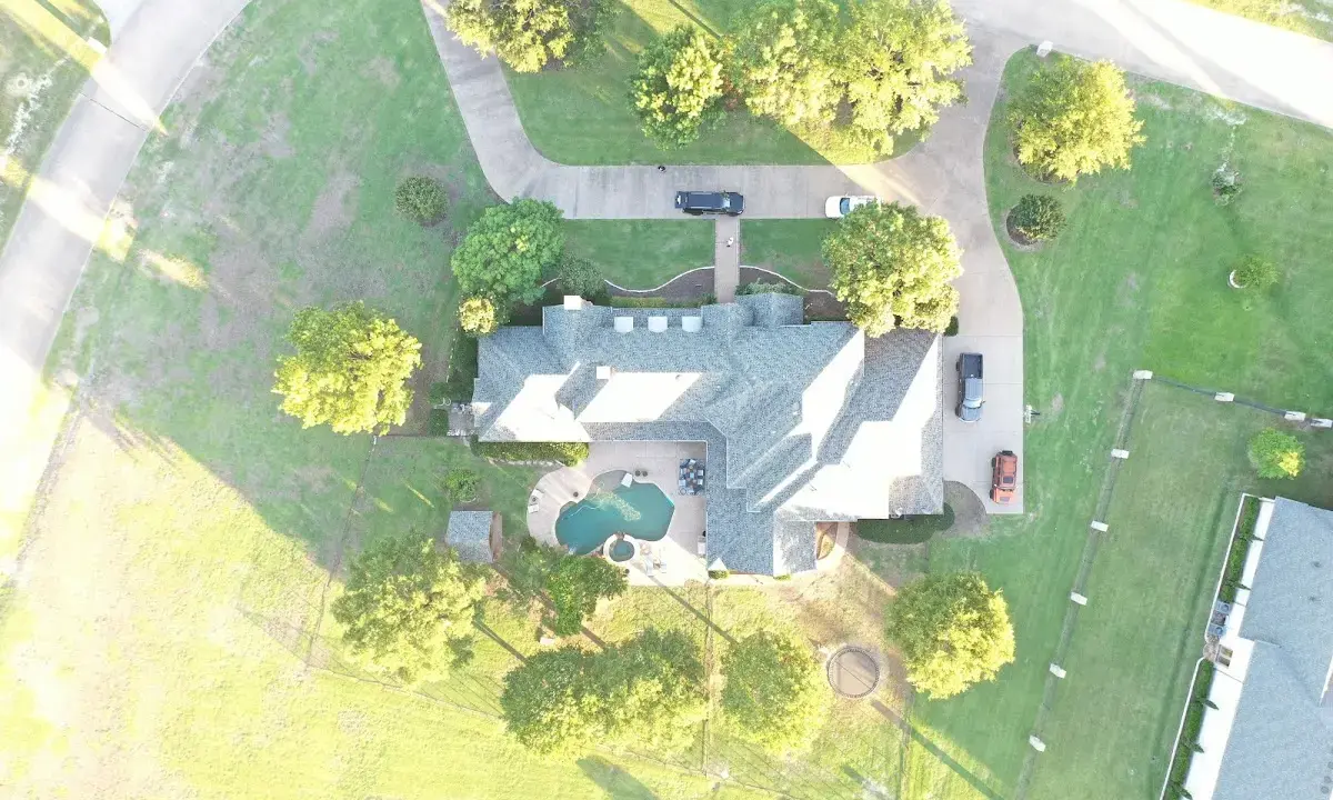 New shingle roof installation on a home in Long Lake